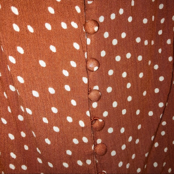 Polka Dot Crop Top - Picture 4 of 4